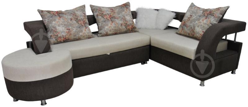 Угловой диван Ribeka Миллениум Бежевый (УМ-401) - фото 2 Угловой диван Ribeka Миллениум Бежевый (УМ-401) - фото 2