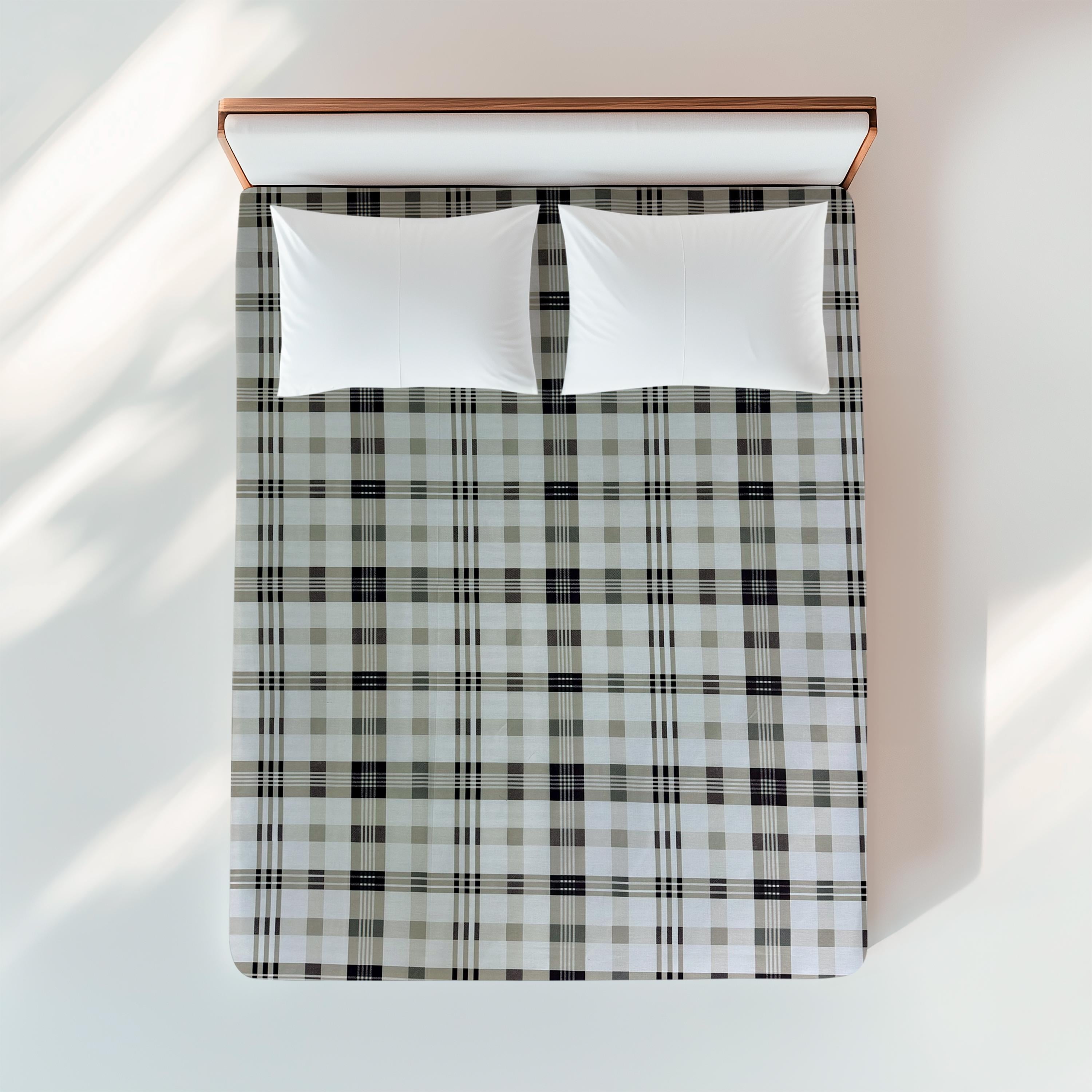 Простыня из бязи Тартан 180х220 см (G-2403G/-180x) Простыня из бязи Тартан 180х220 см (G-2403G/-180x)