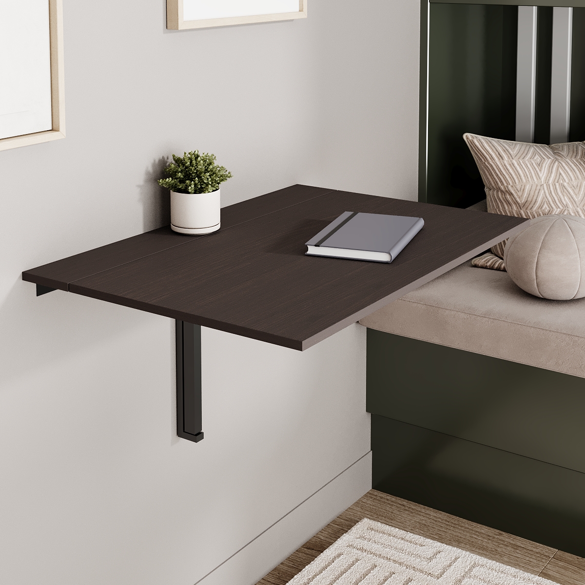 Стол-трансформер ART IN HEAD Mini 900x120 мм Венге (TB20050000030) - фото 3 Стол-трансформер ART IN HEAD Mini 900x120 мм Венге (TB20050000030) - фото 3