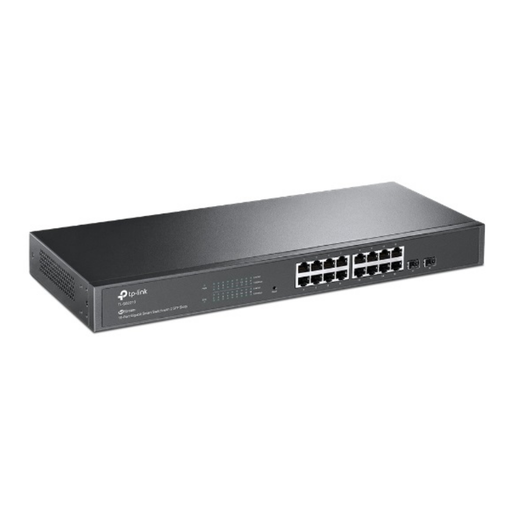 Комутатор JetStream 16-портовий гігабітний TP-Link TL-SG2218 з 2-ма слотами SFP (559404)