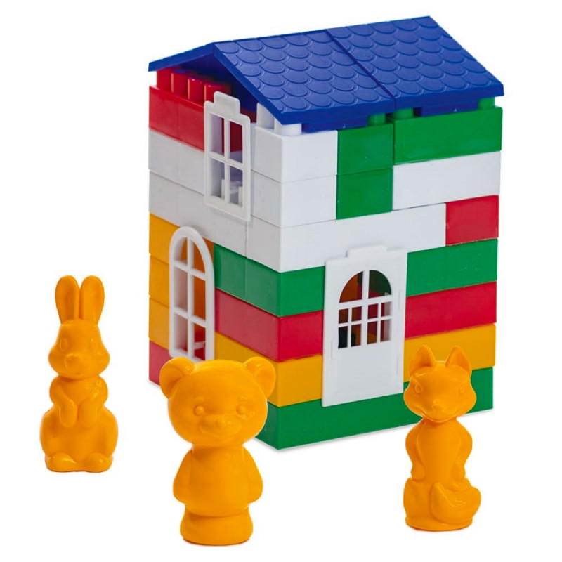 Конструктор Colorplast 1-219 лидер №1 50 дет