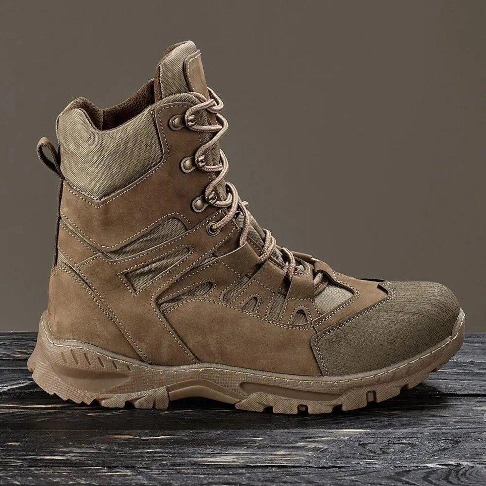 Берці унісекс Pamir Ukr-Tec 1209975 вологостійкі зі шкіри нубук р. 36 23,5 см Коричневий - фото 2 Берці унісекс Pamir Ukr-Tec 1209975 вологостійкі зі шкіри нубук р. 36 23,5 см Коричневий - фото 2