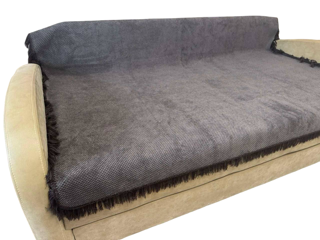 Покривало гобелен на диван 150х200 см Темно-сірий (Д-gobelen-new-002-01) - фото 1 Покривало гобелен на диван 150х200 см Темно-сірий (Д-gobelen-new-002-01) - фото 1