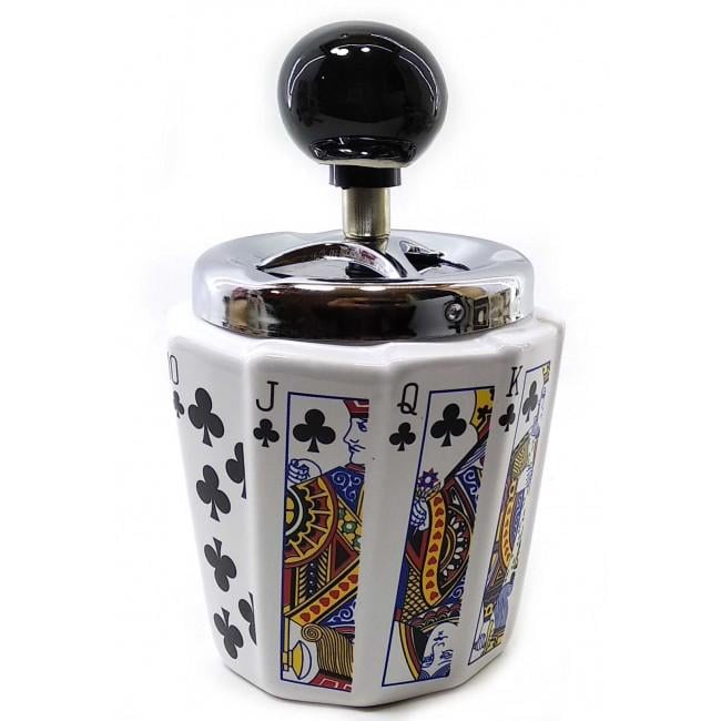 Попільничка керамічна Трефа 14,5х9х9 см (32419)