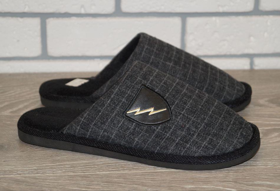 Тапочки комнатные Artshoes 44/45 р. 27,5 см Черный (30373-4445)