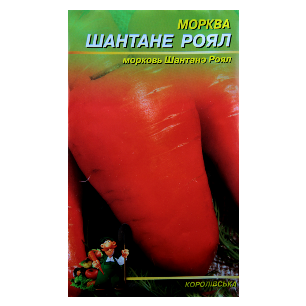 Насіння моркви Шантане Роял середньостигла 10 г (22895) Насіння моркви Шантане Роял середньостигла 10 г (22895)