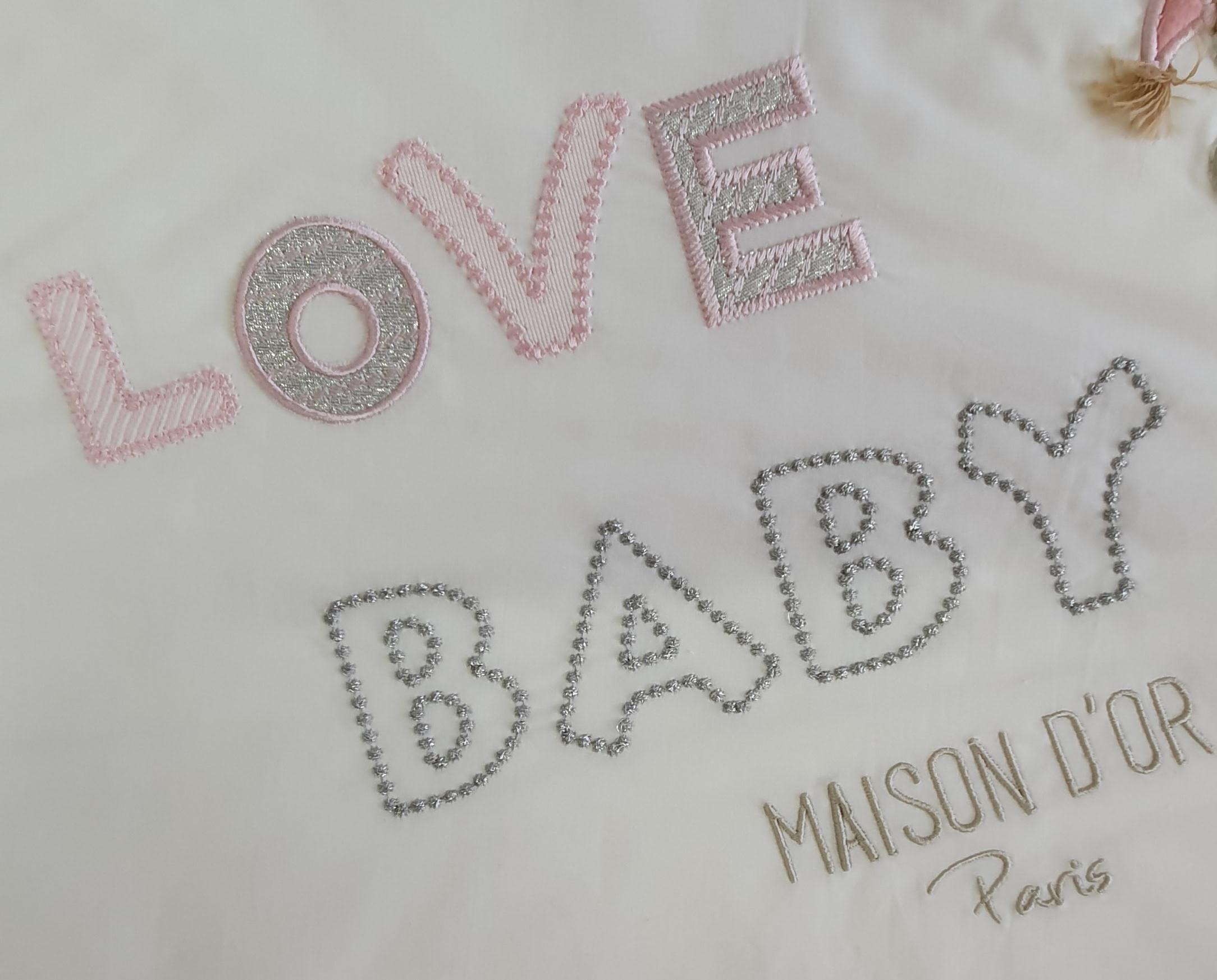 Постельное белье Maison D'or 100х135 Love Baby (CN7062) - фото 4