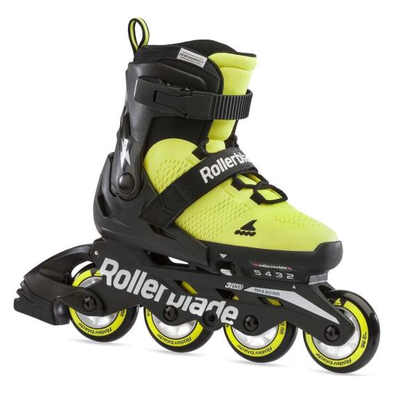 Ролики детские Rollerblade Microblade SE 2021 Neon Yellow/Black (Аopt.roliki14)