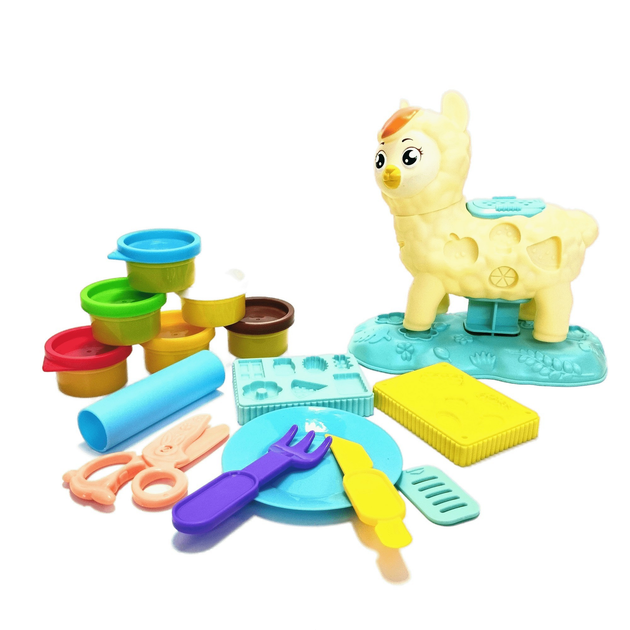 Тесто для лепки SM 8080 Альпака молды/6 цветов теста (126812)