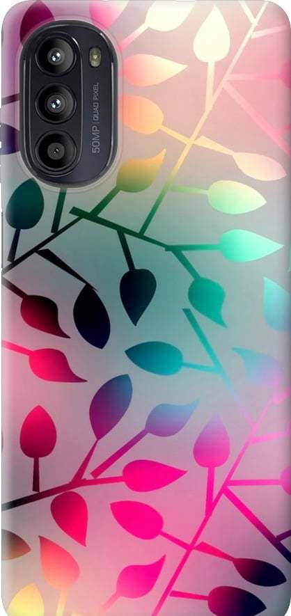 Чехол на Motorola Moto G52 Листья (2235u-2691-42517)