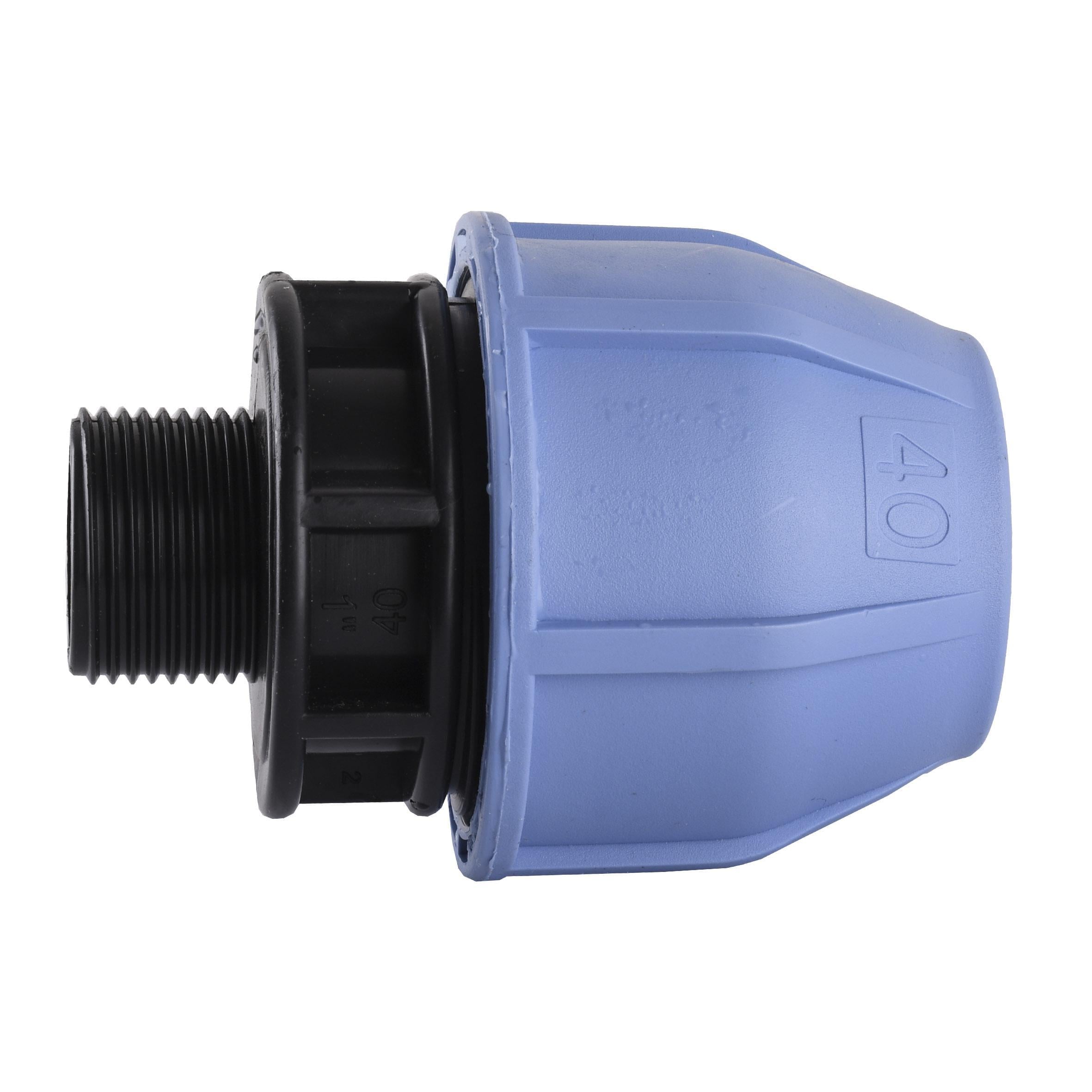 Муфта ПНД Vsplast 40 мм x 1" ЗР 2049 (000005618) Муфта ПНД Vsplast 40 мм x 1" ЗР 2049 (000005618)