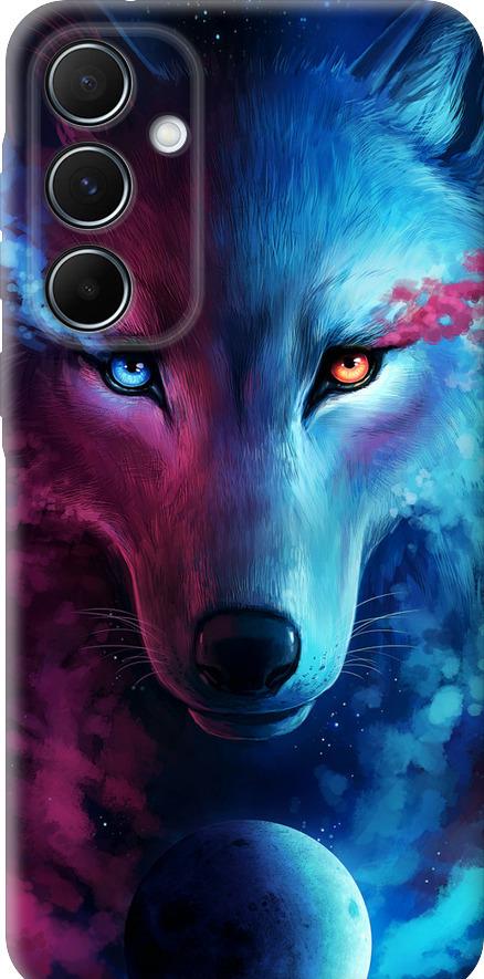 Чехол на Samsung Galaxy A55 Арт-волк (3999u-3617-42517)