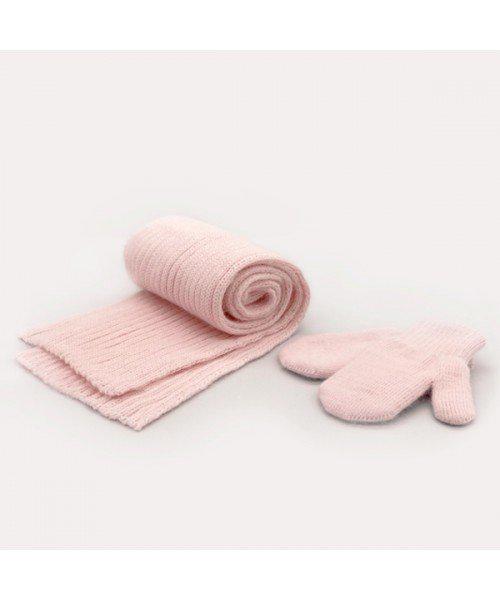 Варежки детские Elf ангора one size Розовый (OK001848)