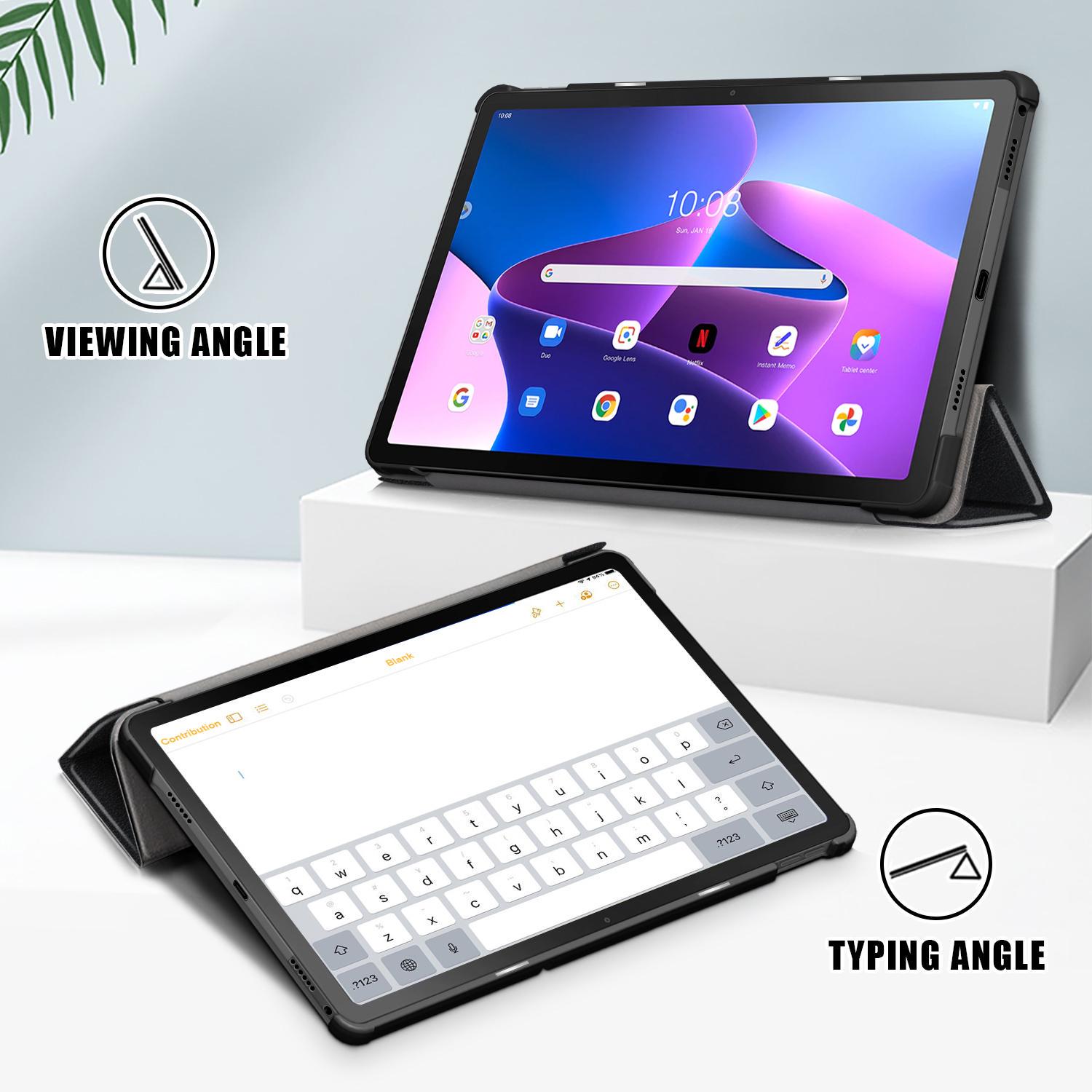 Чехол Magnet для Lenovo Tab M10 Plus 3rd Gen TB-125/128 2022 Black (29133) - фото 2 Чехол Magnet для Lenovo Tab M10 Plus 3rd Gen TB-125/128 2022 Black (29133) - фото 2