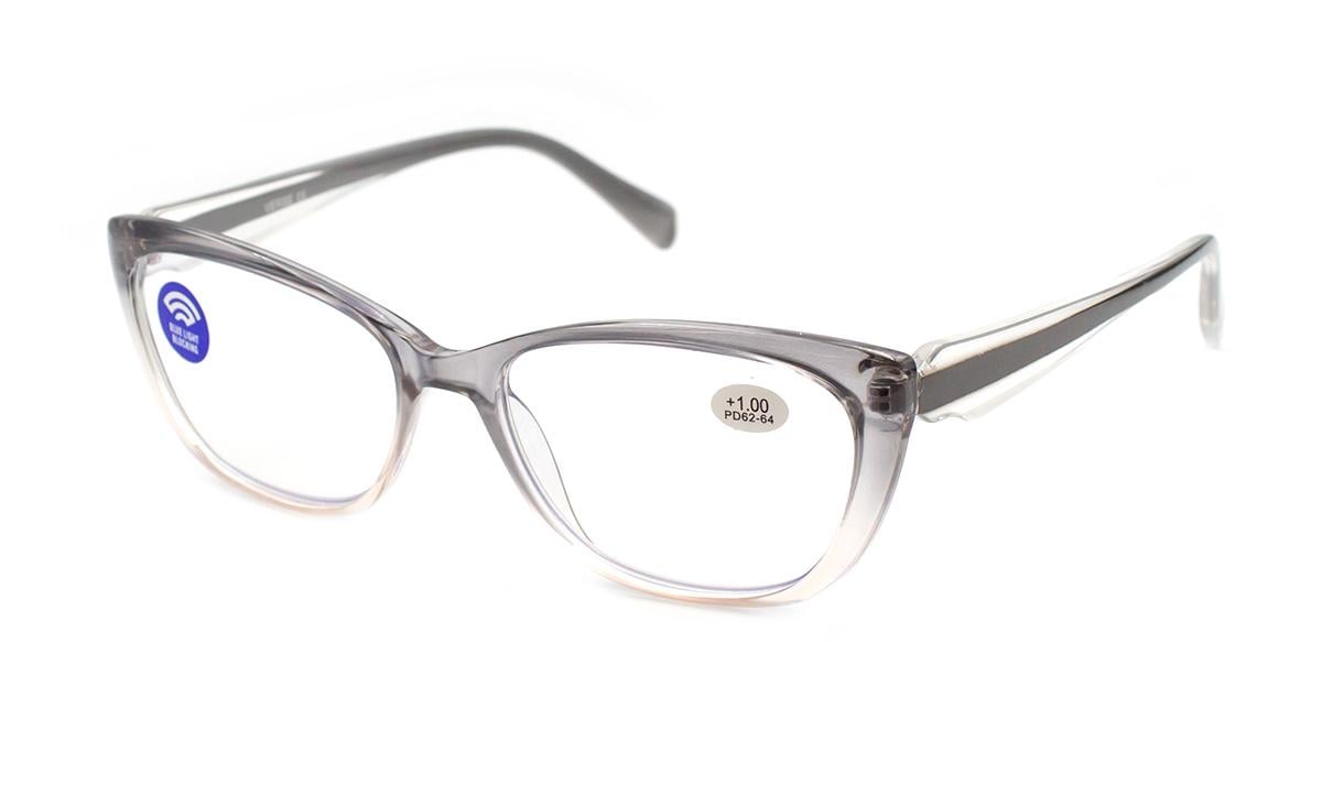 Окуляри для зору в пластиковій оправі Verse 24004-C2 Blue Blocker -0,75 (28332137)