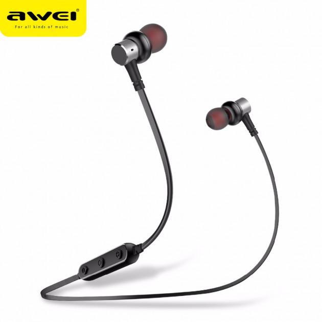 Беспроводные Bluetooth наушники Awei B923BL Black - фото 2