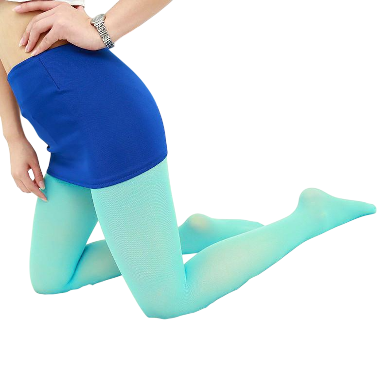 Колготи капронові 100D One Size Бірюзовий (3640)