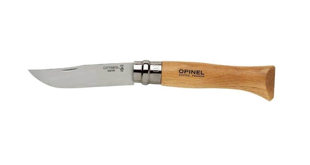 Ніж мисливський туристичний Opinel №8 Inox бук (2047860) Ніж мисливський туристичний Opinel №8 Inox бук (2047860)
