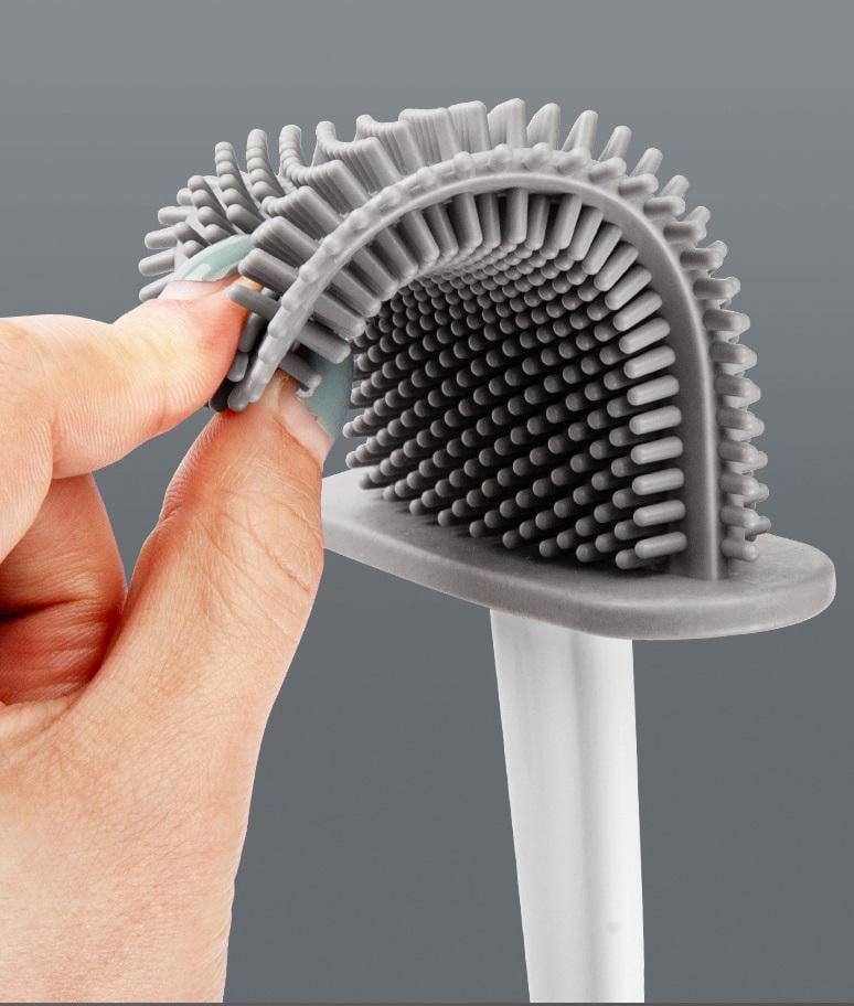 Йоржик для унітаза з підставкою 14910 9,5х40 см Зелений (4998069) - фото 2