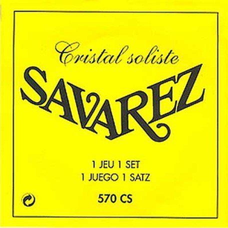 Струны для классической гитары Savarez Traditional Cristal Soliste 570CS High Tension (112591)