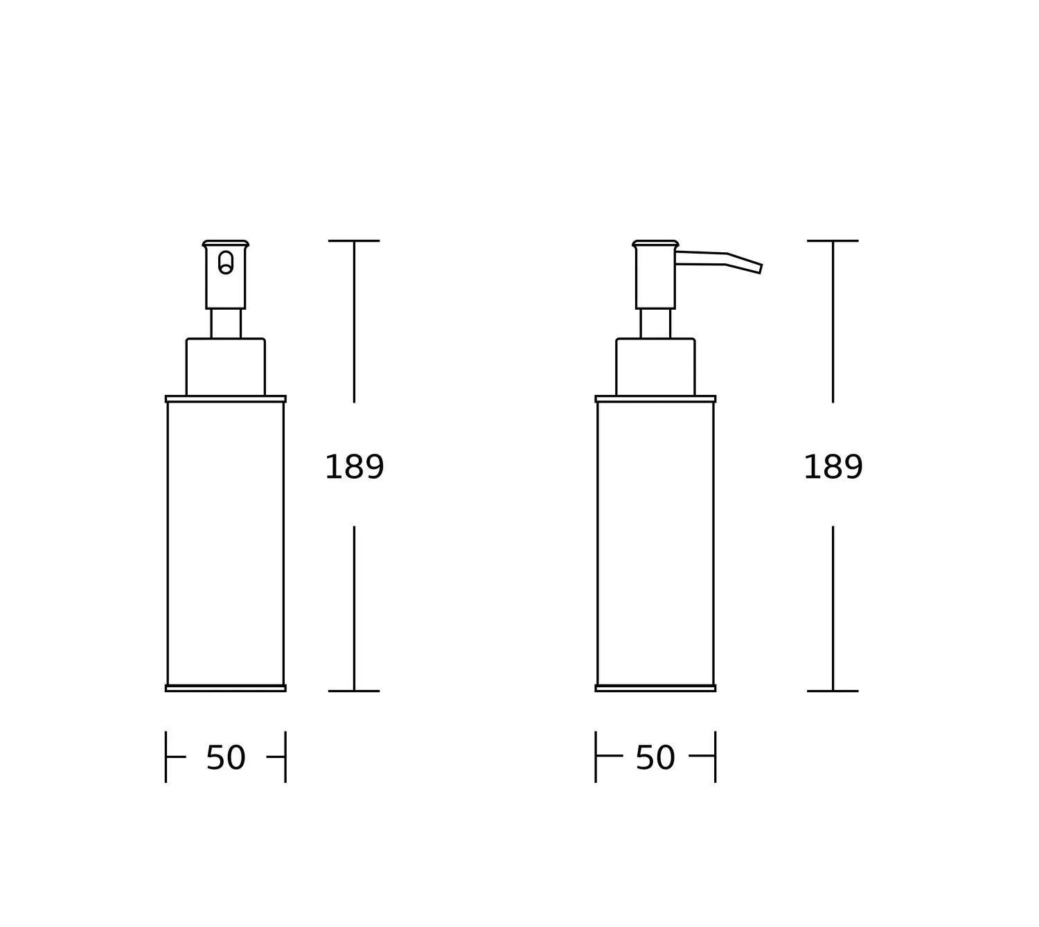 Дозатор для рідкого мила VBI ROUND 180 мл Gold (VBI-040016GL) - фото 2