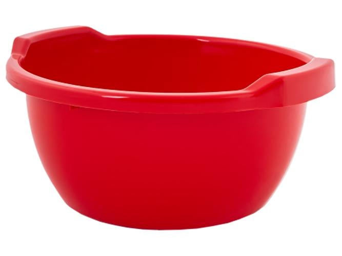 Таз круглый 8 л Красный (MAN-22472)
