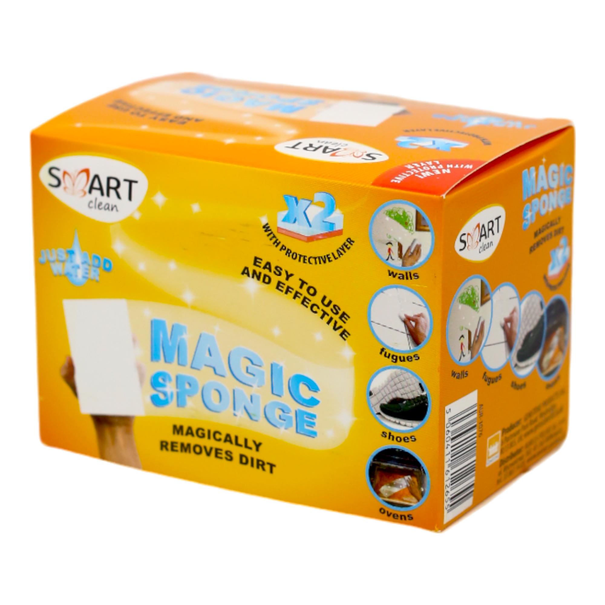 Губки для уборки Smart Clean Magic Sponge универсальные 2 шт. (НФ-00007265)