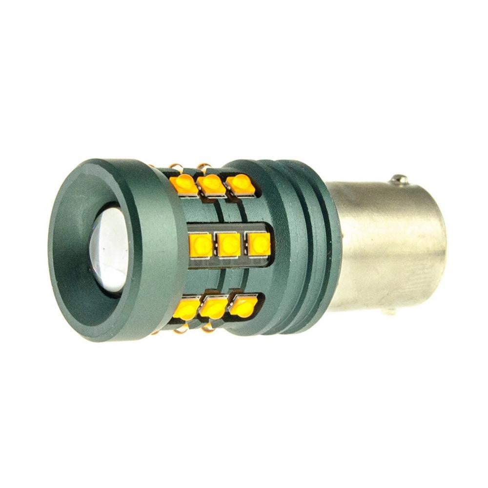 Лампа светодиодная S25-109Y CAN CREE2525-24 12V Желтый (НФ-00010012)