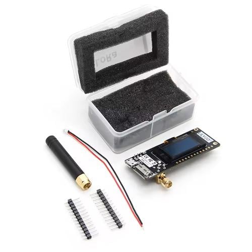 Плата разработчика LILYGO TTGO LoRa32 T3 v1.6.1 ESP32 868 МГц OLED Black (957075) - фото 5 Плата разработчика LILYGO TTGO LoRa32 T3 v1.6.1 ESP32 868 МГц OLED Black (957075) - фото 5