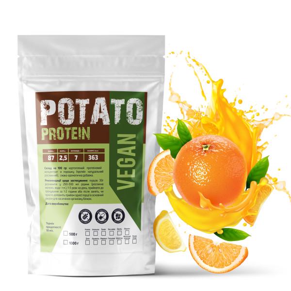 Протеин картофельный Vegan Апельсин 87% белка на 16 порций 500 г (21-125-ptp-ap500) Протеин картофельный Vegan Апельсин 87% белка на 16 порций 500 г (21-125-ptp-ap500)