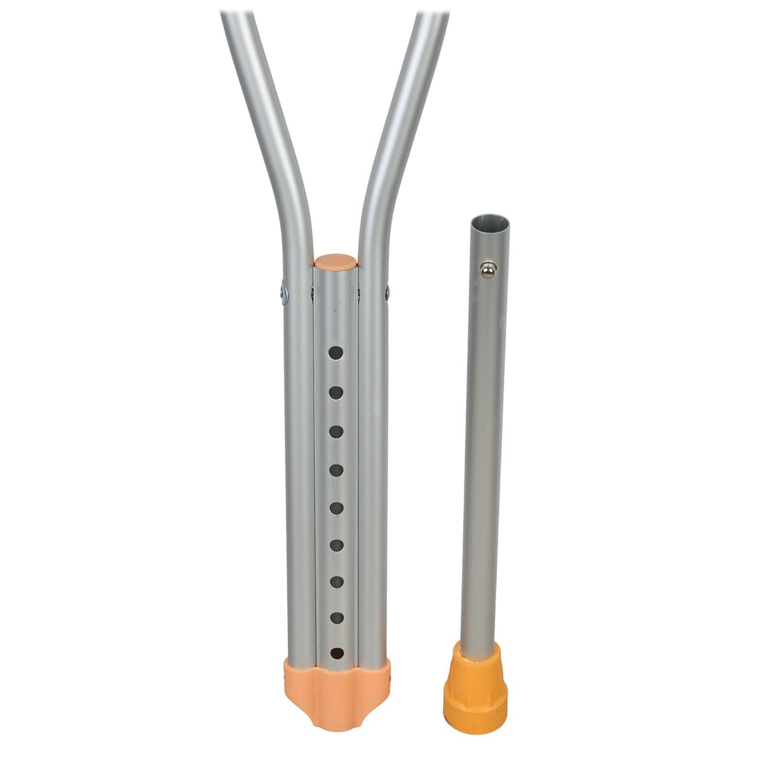 Костыли пара подмышечные алюминиевые телескопические для взрослых 115-135 см - фото 4 Костыли пара подмышечные алюминиевые телескопические для взрослых 115-135 см - фото 4