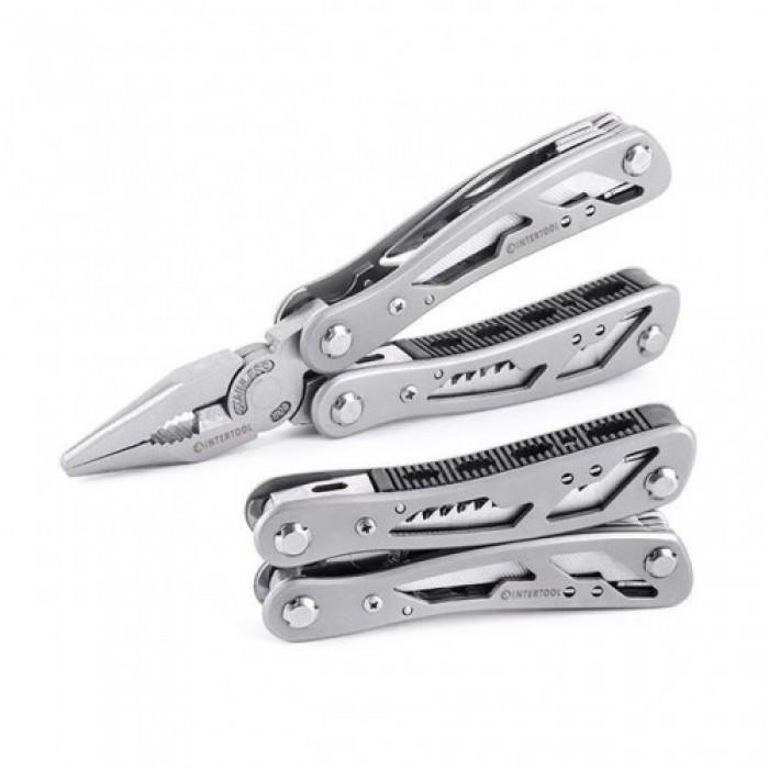 Мультиінструмент Intertool HT-0540 з чохлом 165 мм - фото 3