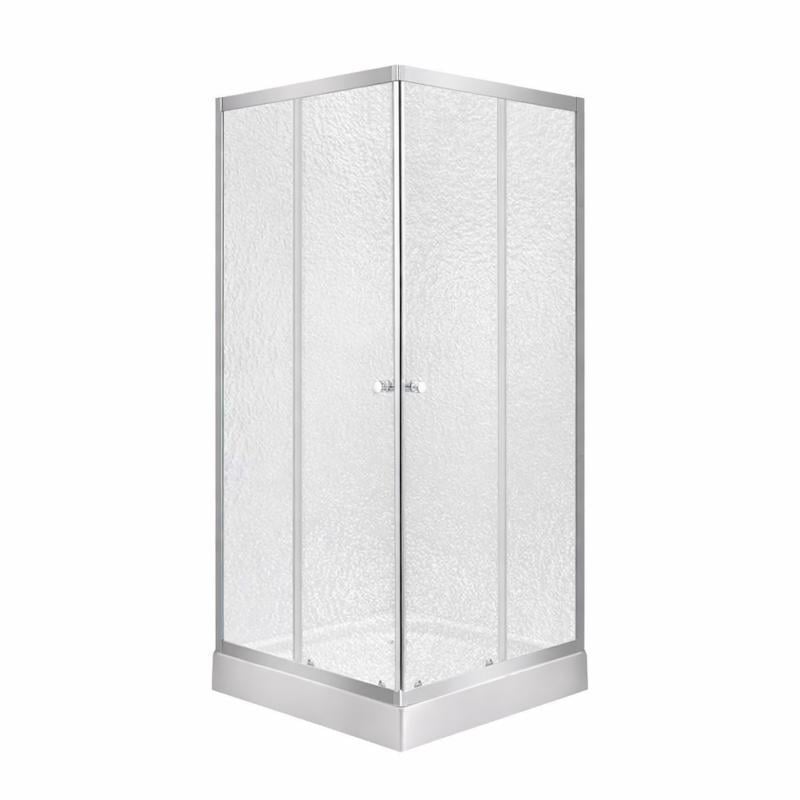 Душевая кабина Lidz Wawel SC90x90.SAT.LOW.FR стекло Frost 4 мм и Lidz душевой поддон KAPIELKA ST90x90х14 (SD00051441)
