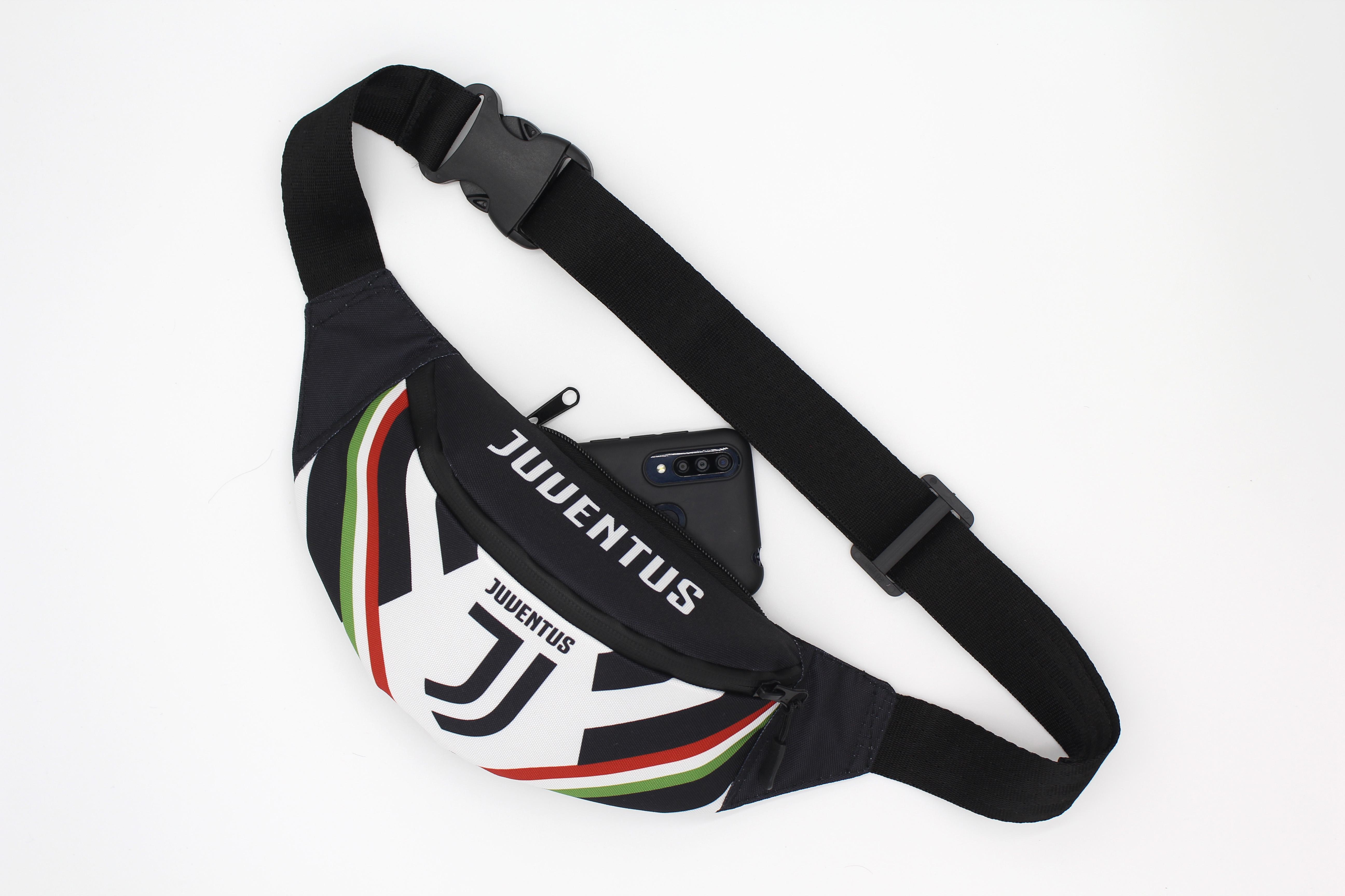 Сумка бананка чоловіча Ювентус (BF-005) - фото 2 Сумка бананка чоловіча Ювентус (BF-005) - фото 2