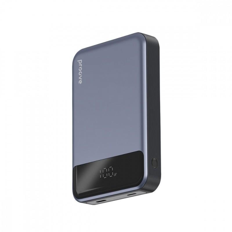 Повербанк Proove Hoodman Magnetic 20W 10000 mAh Gray