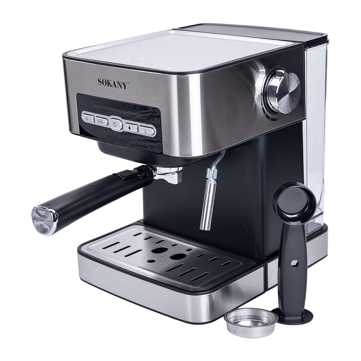 Кофеварка с трубкой Sokany для дома 850 Вт 1,6 л (5931) - фото 5