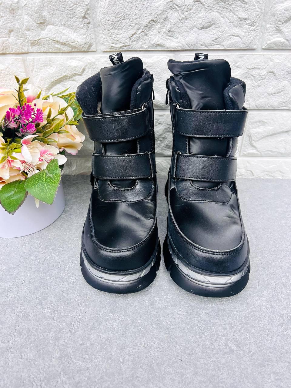 Дутики для девочки ТОМ.М 1860 р. 34 22,2 см Черный - фото 2 Дутики для девочки ТОМ.М 1860 р. 34 22,2 см Черный - фото 2