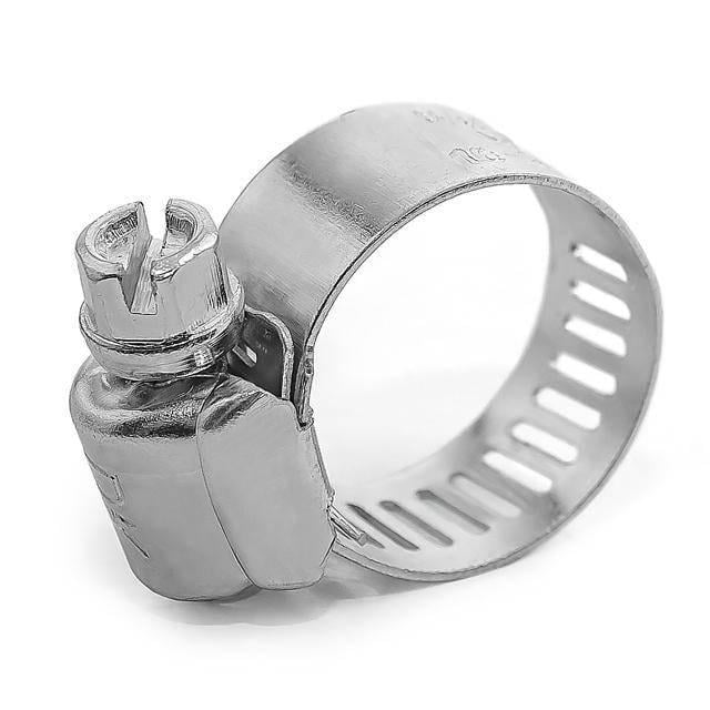 Хомут черв'ячний оцинкований Intertool TC-0116 12,7 мм D 16-25 мм 10 шт.