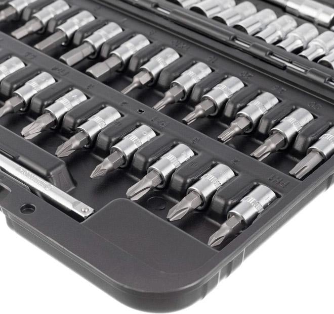 Набір інструментів Intertool Storm 46 шт. (ET-8046) - фото 4 Набір інструментів Intertool Storm 46 шт. (ET-8046) - фото 4