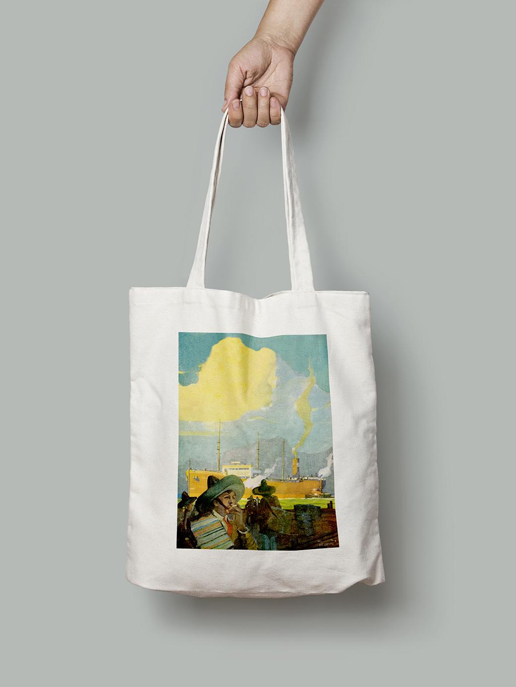 Еко-сумка Мексиканський робітничий клас шопер (FA08085_Bag) Еко-сумка Мексиканський робітничий клас шопер (FA08085_Bag)