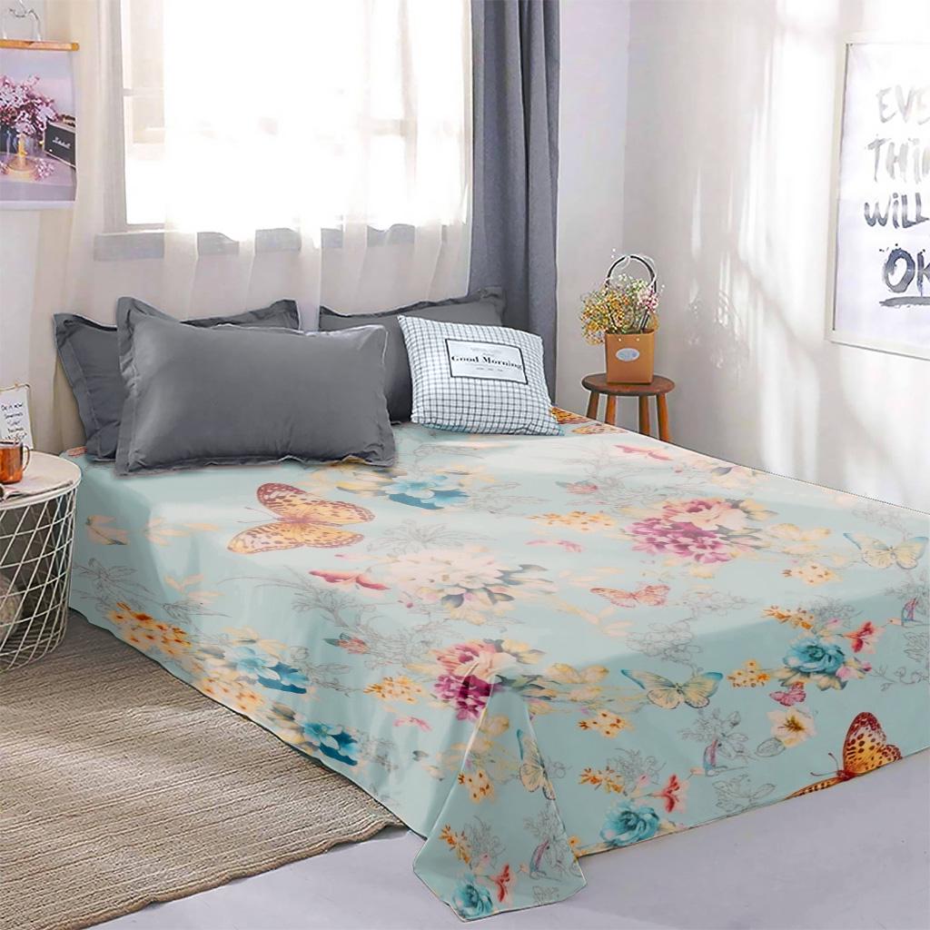 Простынь Zastelli бязь Butterfly 180х210 см Разноцветный (31262424)