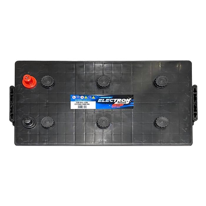 Акумулятор автомобільний ELECTRON TRUCK HD EN 730011150 6СТ-230Ah 1500А (170639) - фото 2 Акумулятор автомобільний ELECTRON TRUCK HD EN 730011150 6СТ-230Ah 1500А (170639) - фото 2