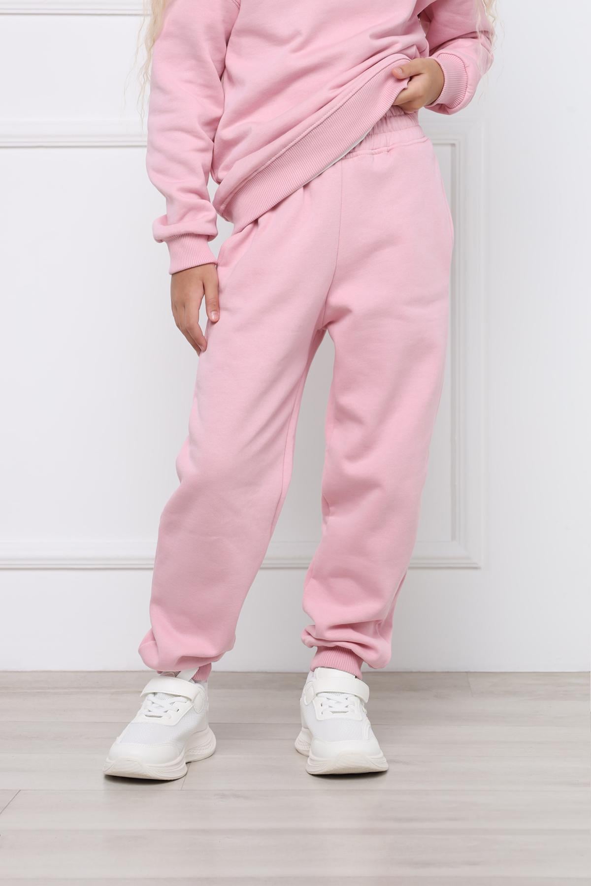 Брюки спортивные для девочки Yuki ЦБ-00299511 140 см Светло-розовый (SKT001326853) Брюки спортивные для девочки Yuki ЦБ-00299511 140 см Светло-розовый (SKT001326853)