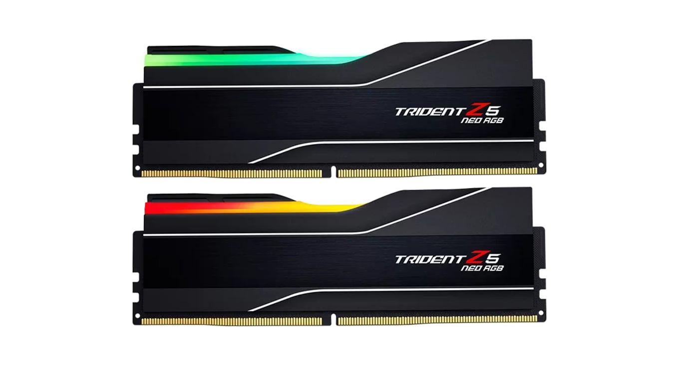 Оперативна пам'ять для ПК G.Skill 32 GB 2x16 GB DDR5 8000 MHz Trident Z5 Neo RGB (F5-8000J3848H16GX2-TZ5NR)