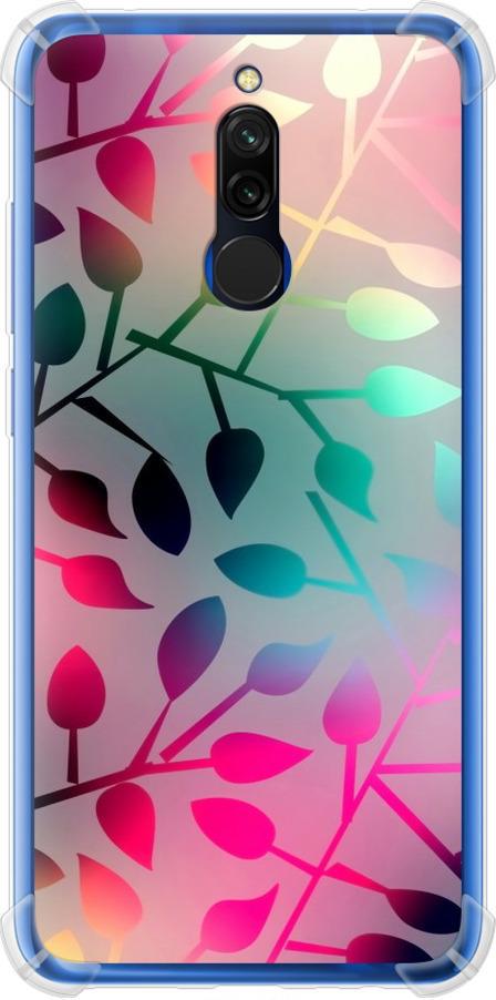 Чехол на Xiaomi Redmi 8 Листья (2235sp-1806-42517)
