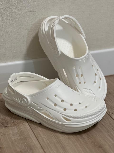 Сабо Crocs Off Grid р. 40-41 White (23372957) - фото 8