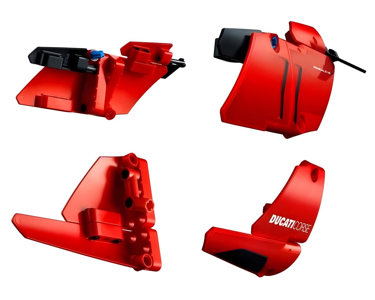 Конструктор Technic Ducati Panigale V4 R 646 деталей (10272) - фото 6 Конструктор Technic Ducati Panigale V4 R 646 деталей (10272) - фото 6