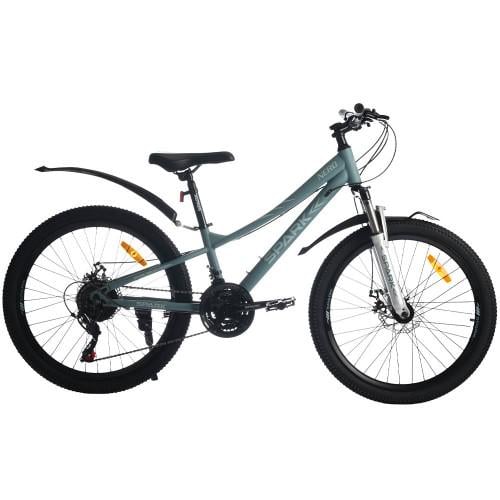 Велосипед Spark NERO колеса 24" стальная рама 11" Темно-бирюзовый (000239221)