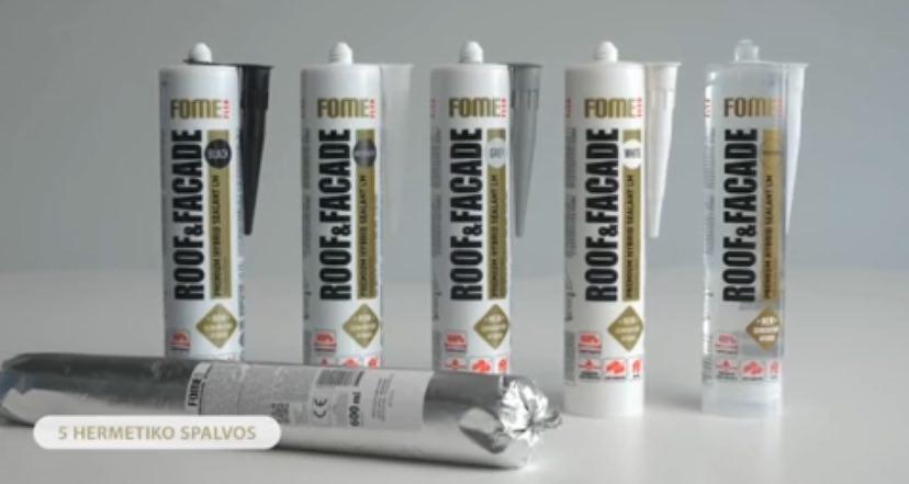 Герметик гибридный для фасадов Fome Flex Roof&Facade 600 мл Антрацитовый (01-4-2-044) - фото 6