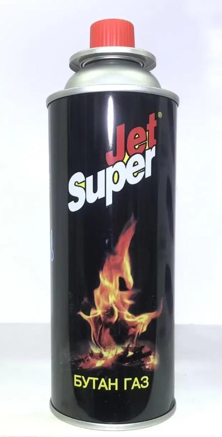 Балон газовий Jet Super з клапаном CRV 220 г (26867462) - фото 2 Балон газовий Jet Super з клапаном CRV 220 г (26867462) - фото 2